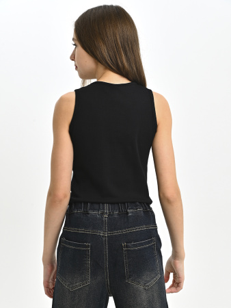 10557 Топ д/д (черный весь размерный ряд)