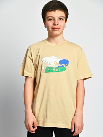 2165 Футболка д/м (бежевый размер 164)