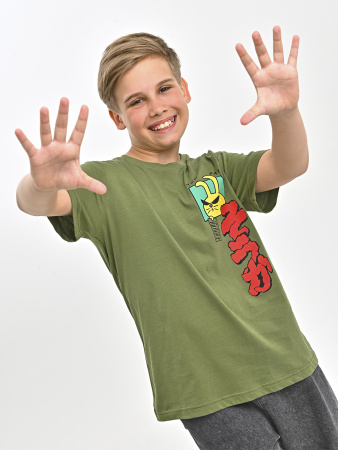 2182 Футболка д/м (хаки весь размерный ряд)