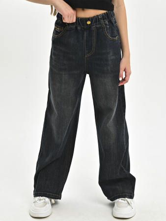 Q256603-Ch Джинсы д/д (черный весь размерный ряд)