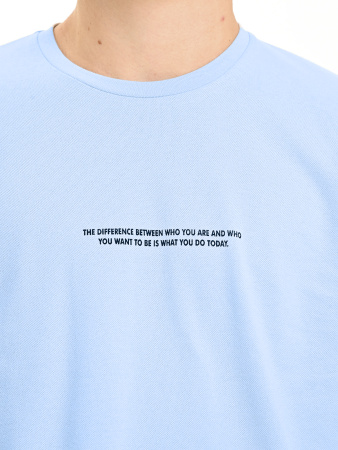 4628 Футболка д/м (голубой весь размерный ряд)