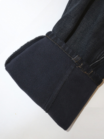 3355-Ch Джинсы утепленные д/м (синий весь размерный ряд)