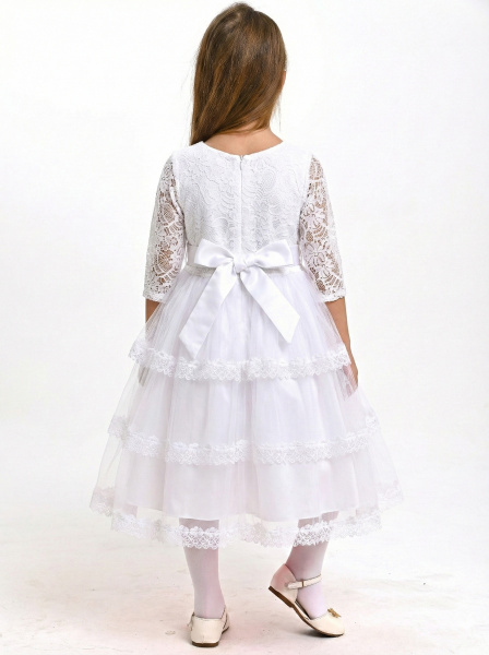 3218A-Ch Платье д/д (белый 104)
