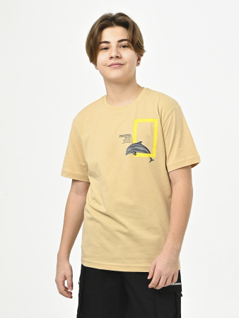 2289 Футболка д/м (бежевый весь размерный ряд)