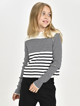 0799 Джемпер д/д (белый,черный весь размерный ряд)