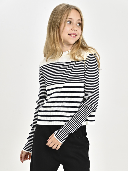 0799 Джемпер д/д (белый,черный весь размерный ряд)