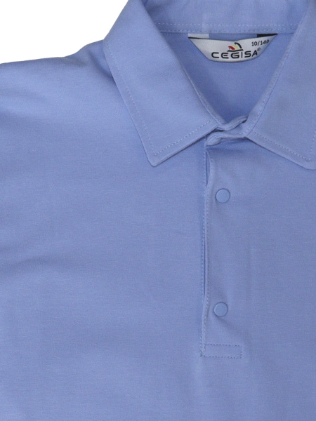 4752 Поло дл.р. д/м (голубой весь размерный ряд)