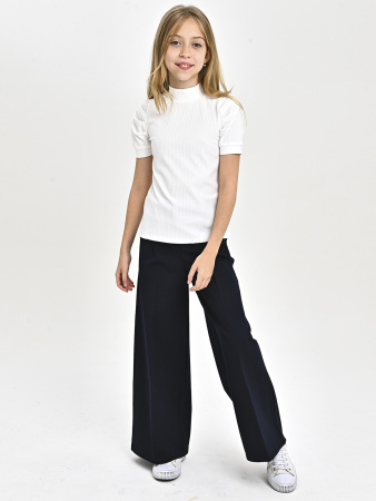 GU-216/1 Блузка к.р. д/д (белый весь размерный ряд)