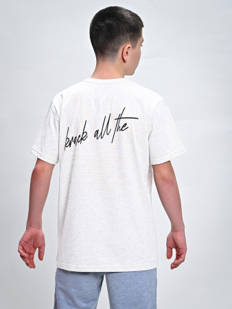 2294 Футболка д/м (белый весь размерный ряд)