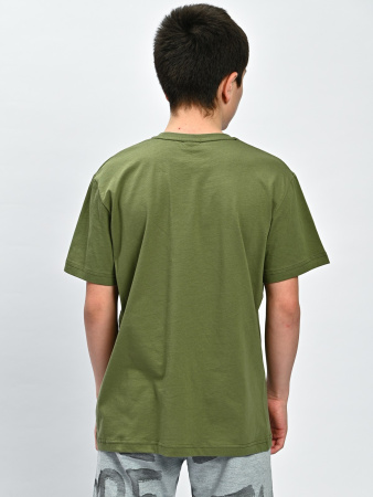 2164 Футболка д/м (хаки весь размерный ряд)