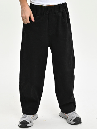 24615-Ch Джинсы д/м (черный весь размерный ряд)