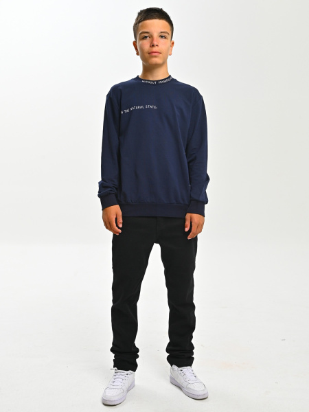 2716 Джемпер д/м (темно-синий весь размерный ряд)