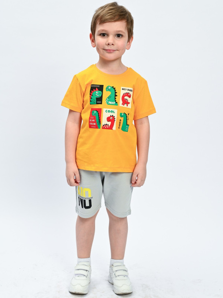 2317 Футболка д/м (оранж размер 98)