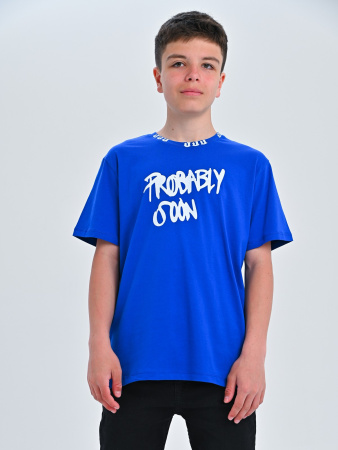 2073 Футболка д/м (индиго размер 152)