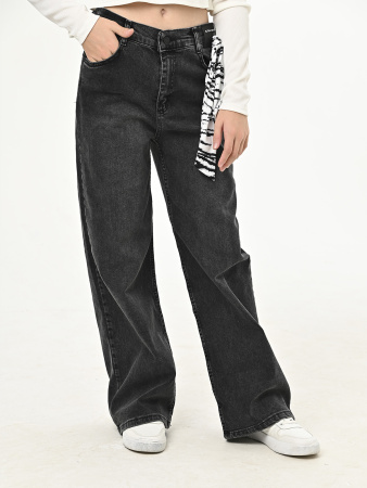 30883 Джинсы д/д (черный 134)