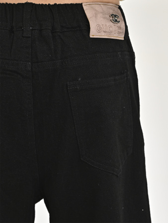 95190-Ch Джинсы д/д (черный весь размерный ряд)