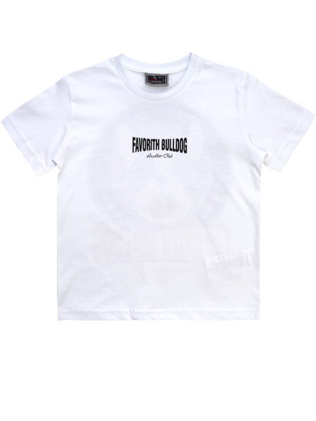 4484 Футболка д/м (белый весь размерный ряд)