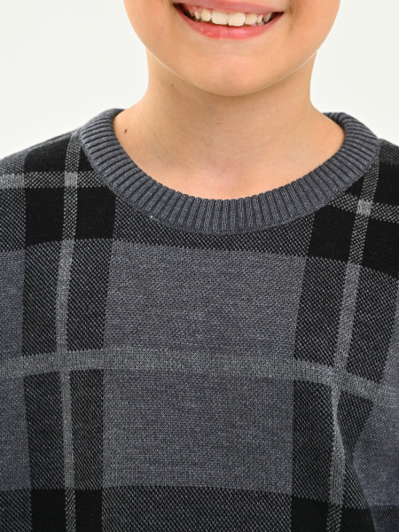 2756 Джемпер д/м (серый весь размерный ряд)