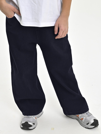 B2531-Ch Джинсы утепленные д/м (темно-синий весь размерный ряд)