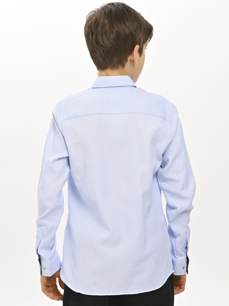 4281 Рубашка трик. дл.р. д/м (светло-голубой весь размерный ряд)