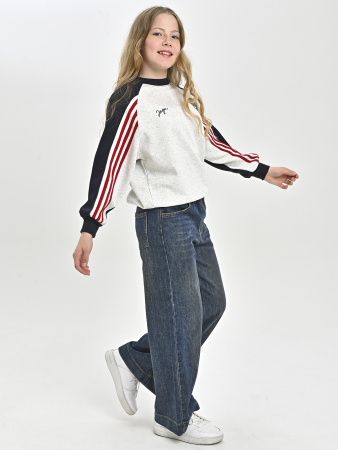 25168-Ch Джинсы д/д (синий весь размерный ряд)