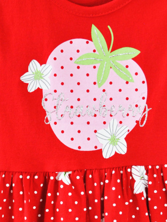 18601 Платье д/д (красный 110)