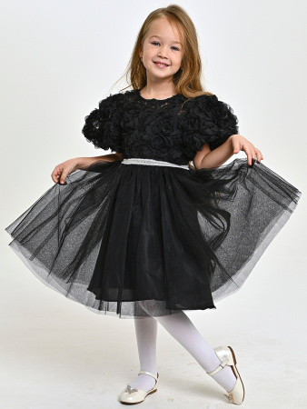 2585KG Платье д/д (черный весь размерный ряд)