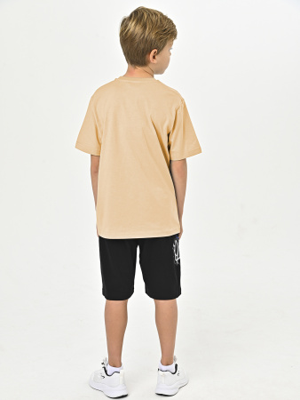 4520 Футболка д/м (бежевый весь размерный ряд)