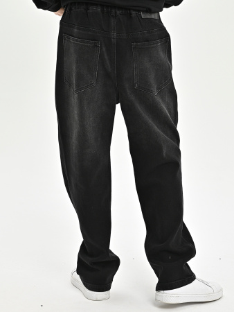 25330-Ch Джинсы д/м (черный весь размерный ряд)