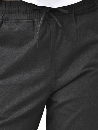 4656 Брюки д/м (черный весь размерный ряд)