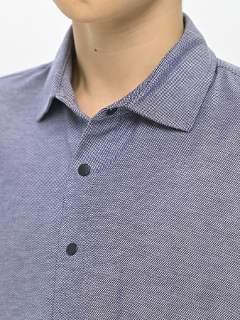 4025 Рубашка дл.р. д/м (батал) (серый весь размерный ряд)