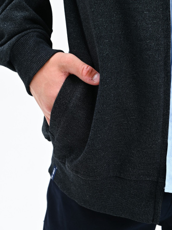 2640 Жакет д/м (черный весь размерный ряд)