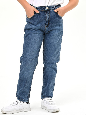 2-1204 Джинсы д/м (синий весь размерный ряд)