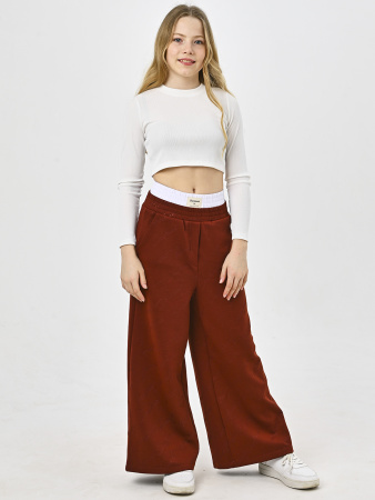 2580KG Брюки д/д (терракотовый весь размерный ряд)