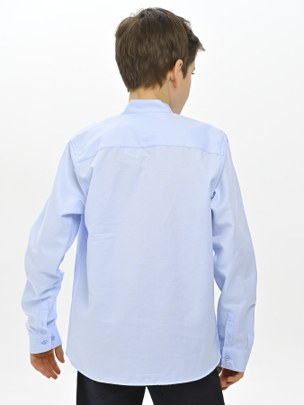 4021 Рубашка дл.р. д/м (батал) (светло-голубой весь размерный ряд)