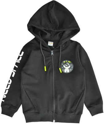 223501 Толстовка д/м (черный 110)