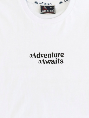 3080 Футболка д/м (белый весь размерный ряд)