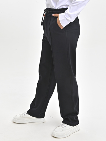 5114 Брюки д/м трик. (черный весь размерный ряд)