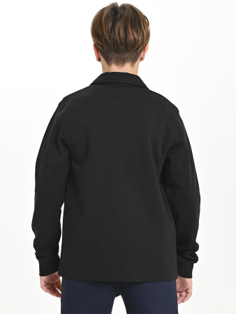 4995 Жакет/рубашка д/м (черный весь размерный ряд)