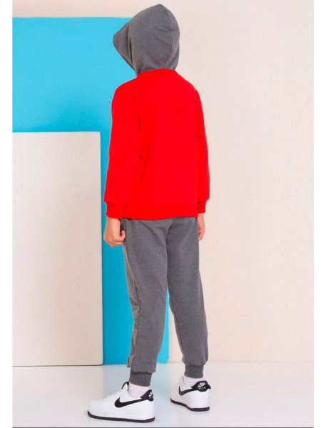 8038 Костюм д/м (красный размер 122)