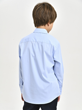 26887-S Рубашка дл.р. д/м (голубой 134)