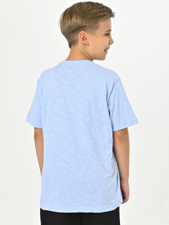 4617 Футболка д/м (голубой весь размерный ряд)