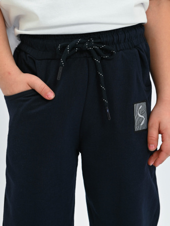 2578 Брюки спорт д/м (темно-синий весь размерный ряд)