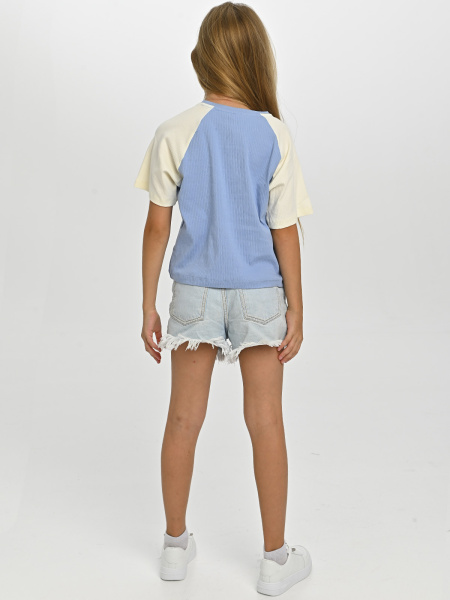 10564 Футболка д/д (голубой весь размерный ряд)