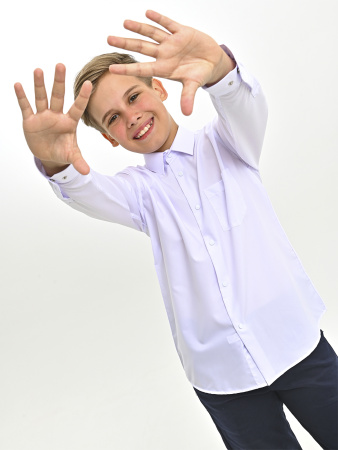 78868-S Рубашка дл.р. д/м (белый 164)