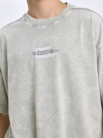 5325 Футболка д/м (серый весь размерный ряд)