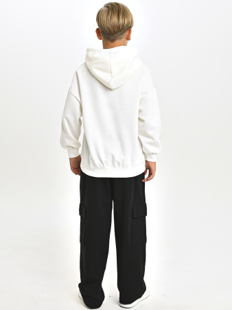 T04-Ch Толстовка д/м (белый весь размерный ряд)