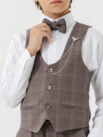 3063-T Костюм д/м (коричневый весь размерный ряд)