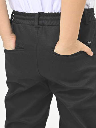 4422 Брюки утепл. д/м (черный весь размерный ряд)