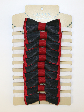 1060-3 Бабочки д/м (черный,красный 86-122)